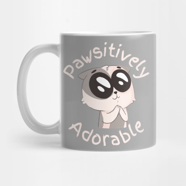 Pawsitively Adorable by Creatifly Graphic Tees